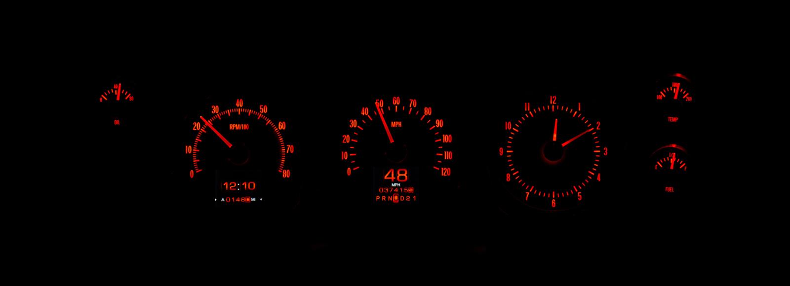 Dakota Digital RTX Direct-Fit Gauge Kits RTX-70C-CVL-X