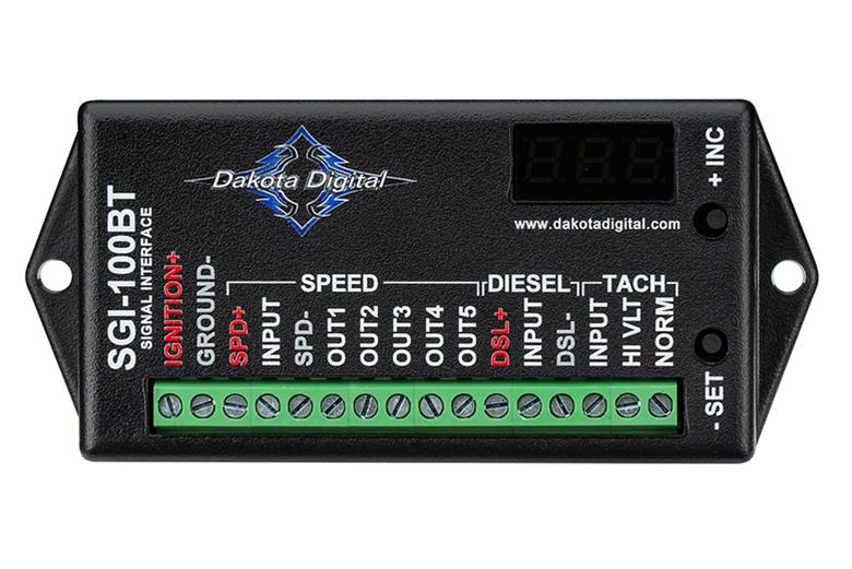 Dakota Digital Universal Speedometer and Tachometer Interfaces SGI-100BT