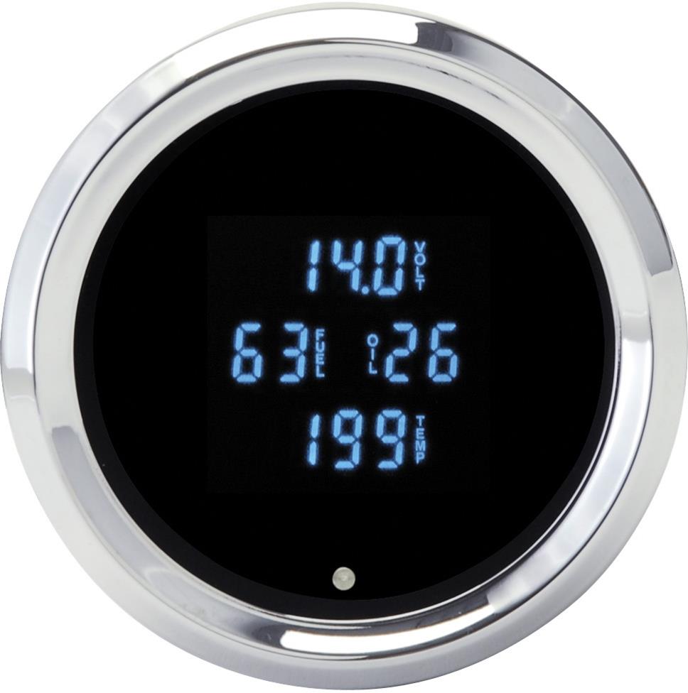 Dakota Digital Odyssey Series II Solarix Digital Quad Gauges SLX-40-1-C