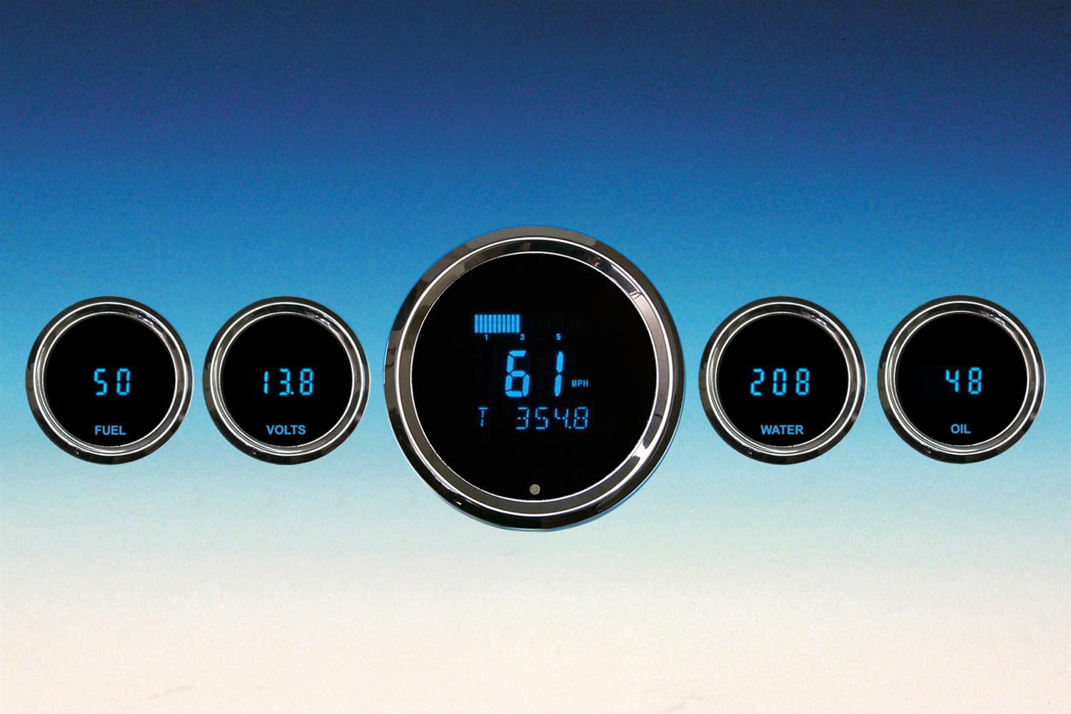 Dakota Digital Odyssey Solarix Digital Gauge Kits SLX-50-1-C