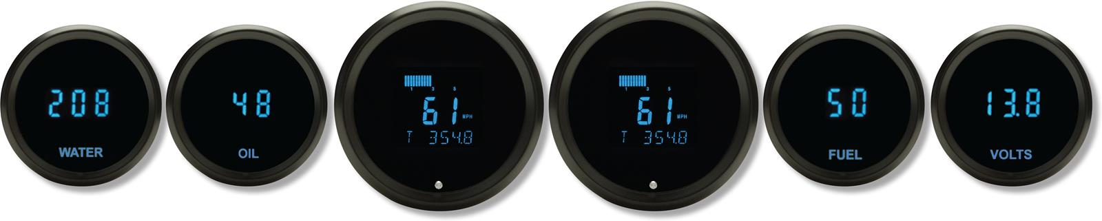 Dakota Digital Odyssey Solarix Digital Gauge Kits SLX-60-1-K