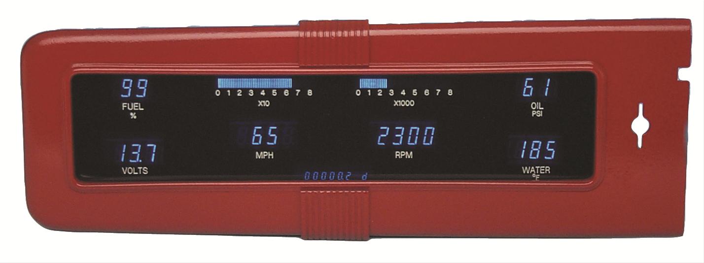 Dakota Digital VFD3 Direct-Fit Digital Instrument Systems VFD3-40C-O-Z