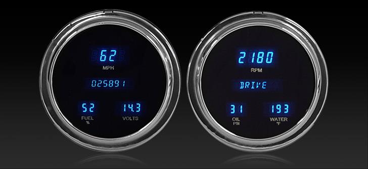 Dakota Digital Direct-Fit Gauge Kits VFD3-54C-PU-Z