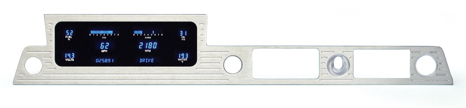 Dakota Digital VFD3 Direct-Fit Digital Instrument Systems VFD3-61C-IM-PZ