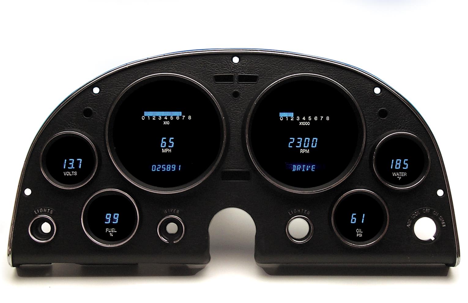 Dakota Digital Direct-Fit Gauge Kits VFD3-63C-VETT-Z