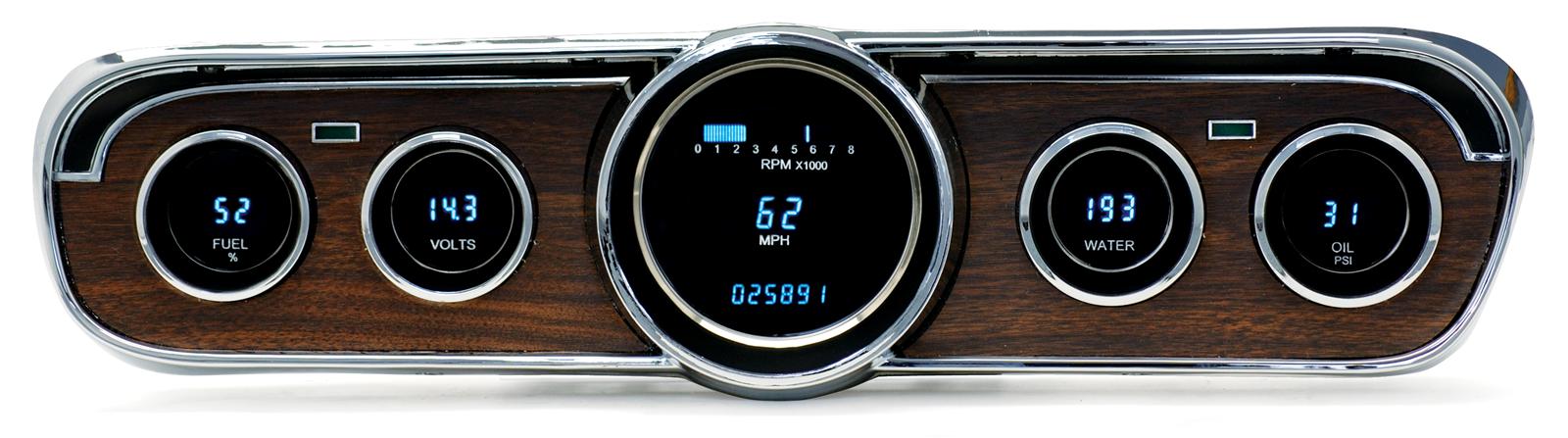 Dakota Digital Direct-Fit Gauge Kits VFD3-65M-W-Z