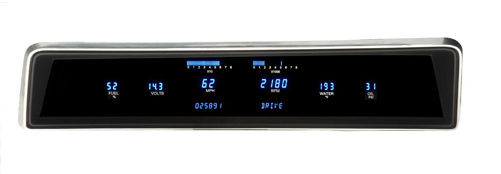Dakota Digital Direct-Fit Gauge Kits VFD3-66C-NOV-NB