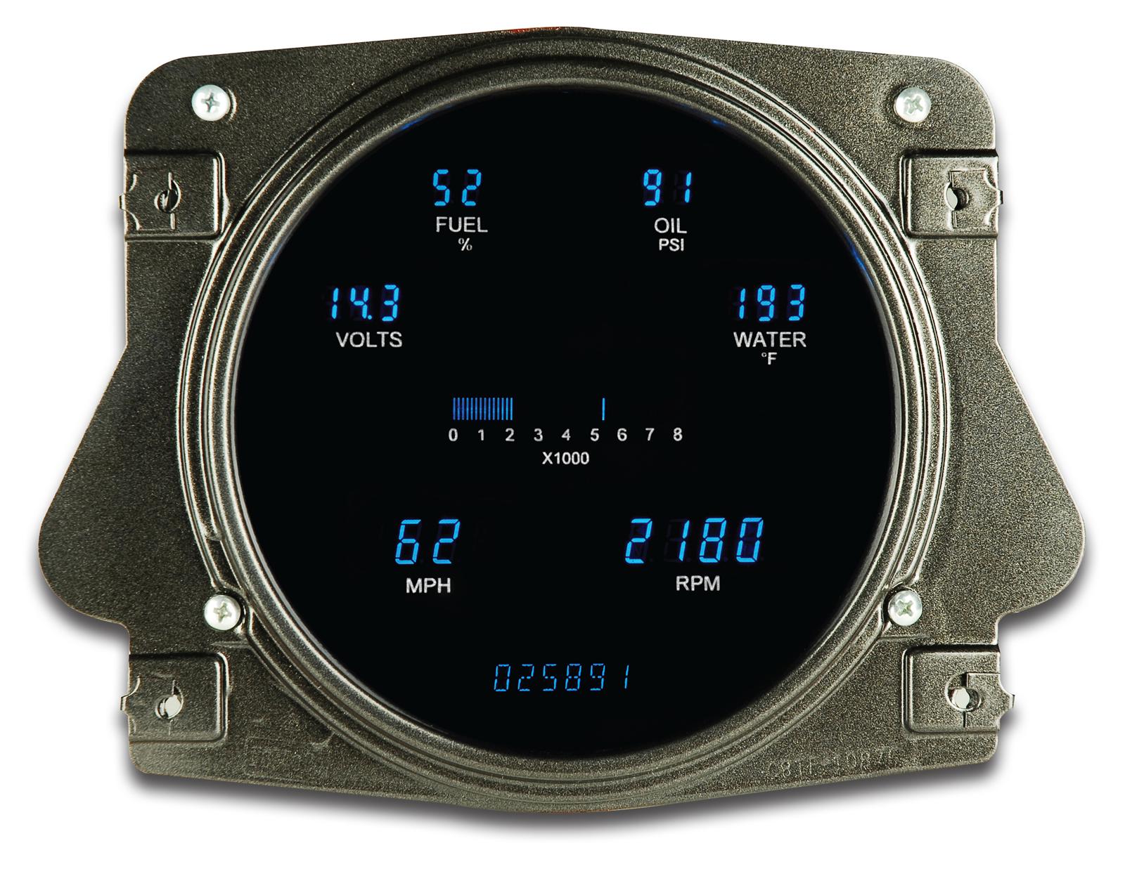 Dakota Digital Direct-Fit Gauge Kits VFD3-66F-BRON-Z