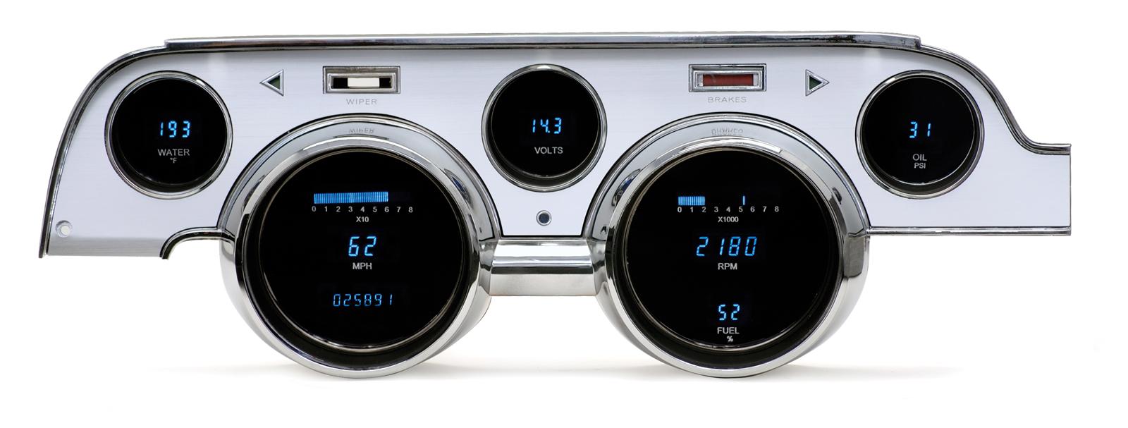 Dakota Digital Direct-Fit Gauge Kits VFD3-67M-A-B