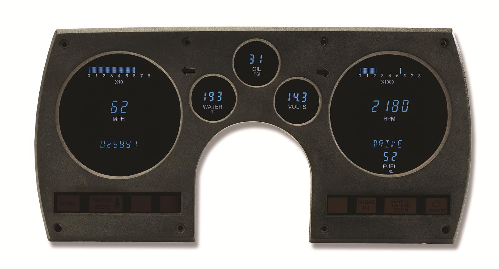 Dakota Digital Direct-Fit Gauge Kits VFD3-82C-CAM-Z