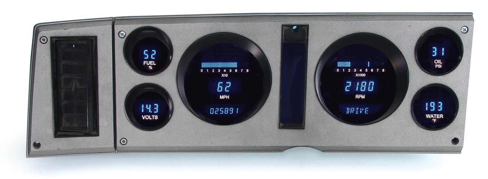 Dakota Digital Direct-Fit Gauge Kits VFD3-82C-S10-Z