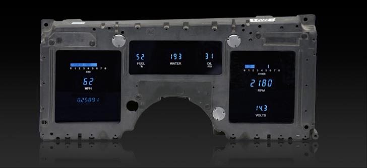 Dakota Digital Direct-Fit Gauge Kits VFD3-84C-VET-Z