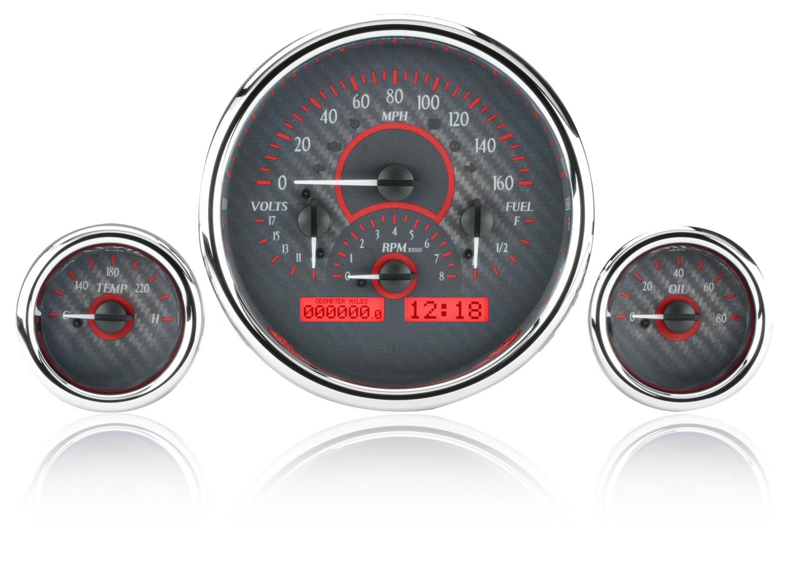 Dakota Digital Gauges VHX-1013-C-R