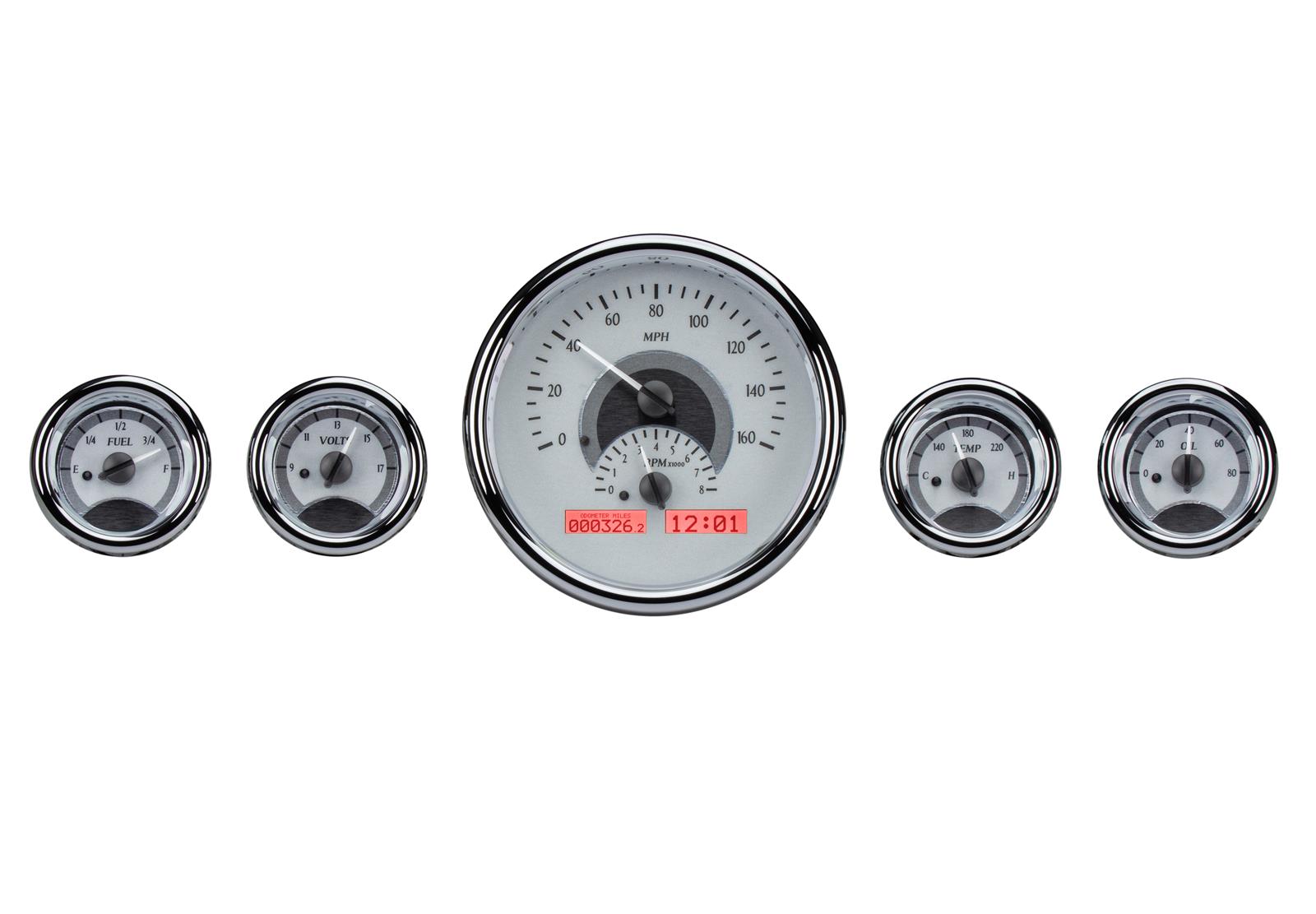 Dakota Digital Gauges VHX-1015-S-R