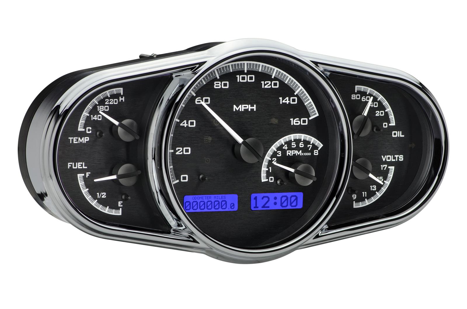 Dakota Digital Gauges VHX-1016-K-B