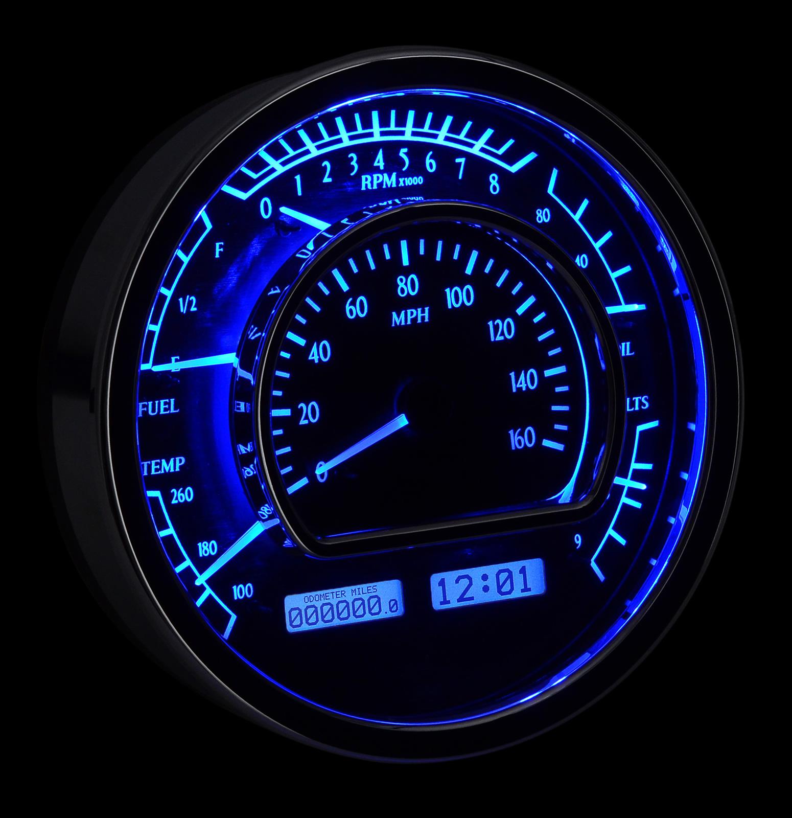 Dakota Digital Gauges VHX-1021-K-B