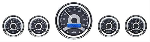 Dakota Digital VHX Series Universal Round Analog Gauge Kits VHX-1050-K-B