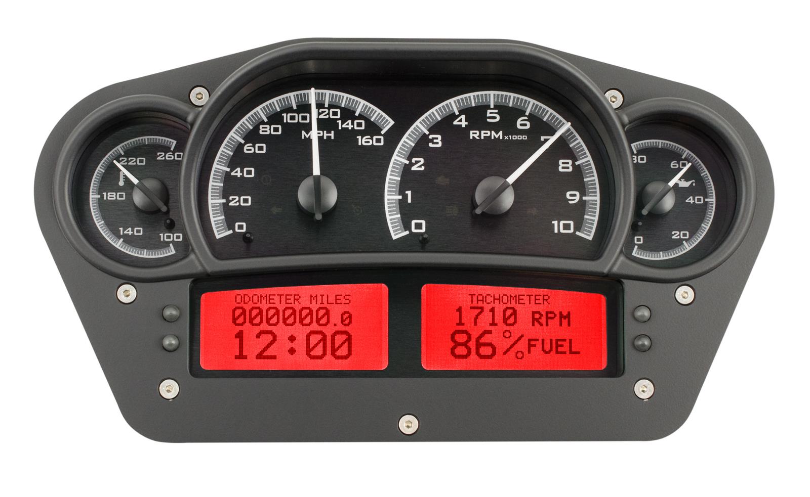 Dakota Digital VHX Series Universal Race-Inspired Analog Gauge Kits VHX-1100-K-R