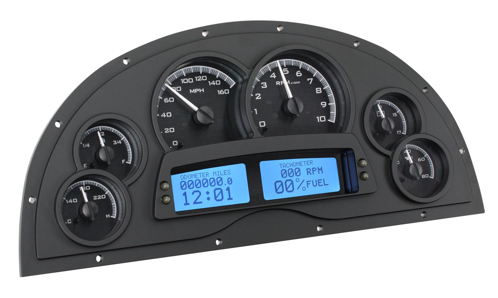 Dakota Digital VHX Series Direct-Fit Analog Gauge Systems VHX-1200-K-B