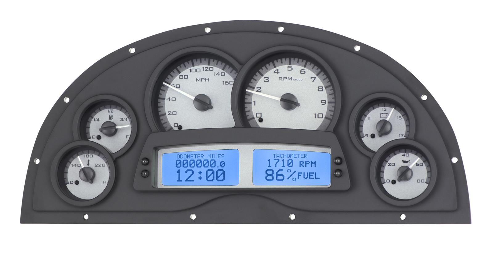Dakota Digital VHX Series Direct-Fit Analog Gauge Systems VHX-1200-S-B