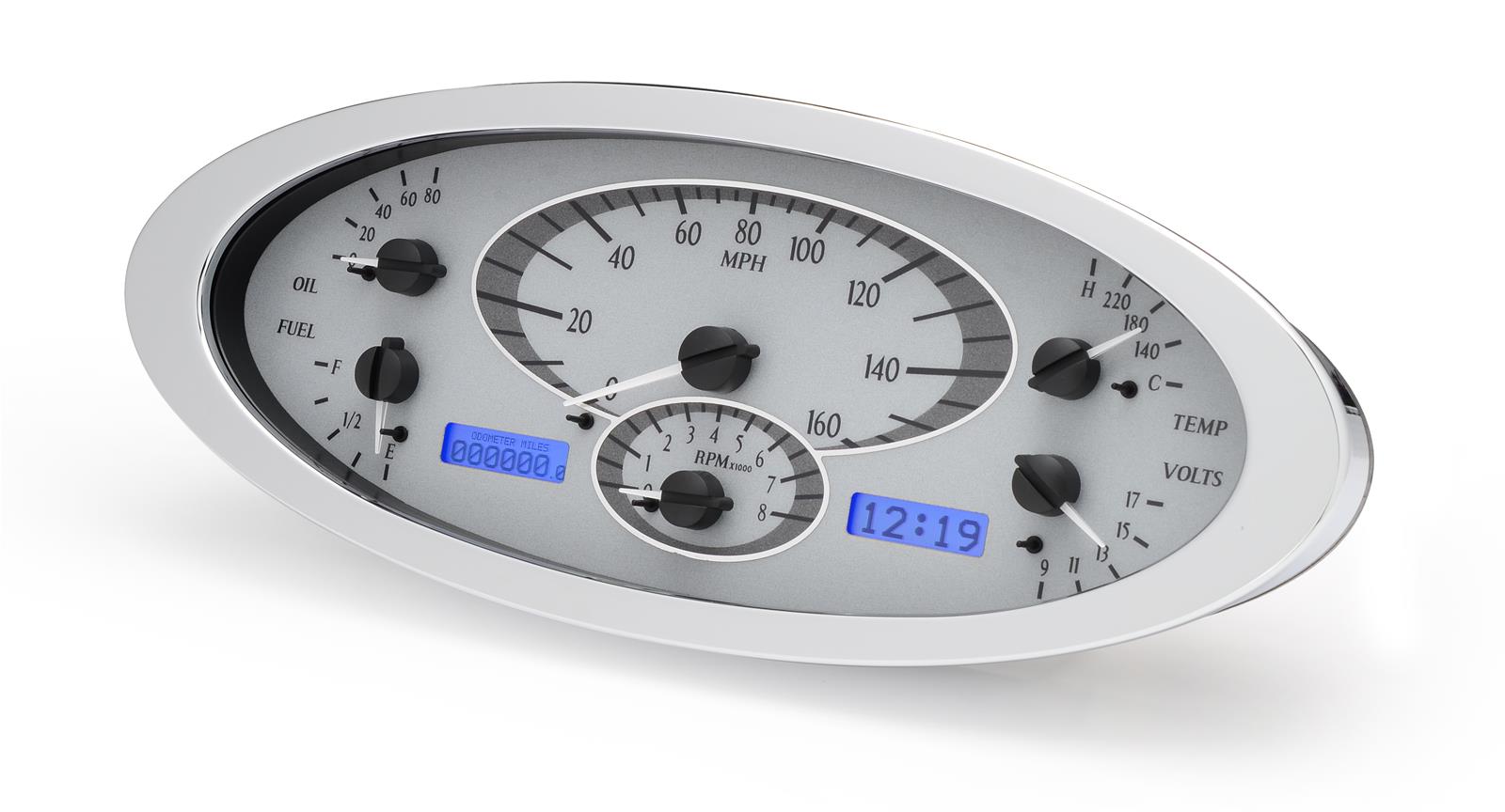 Dakota Digital VHX Series Direct-Fit Analog Gauge Systems VHX-32F-S-B