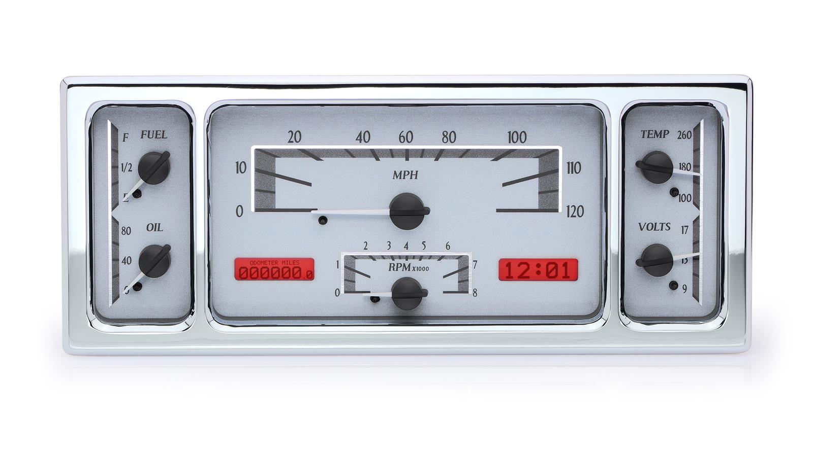 Dakota Digital VHX Series Direct-Fit Analog Gauge Systems VHX-35F-S-R