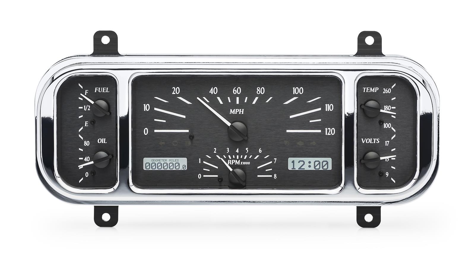 Dakota Digital Gauges VHX-37C-K-W