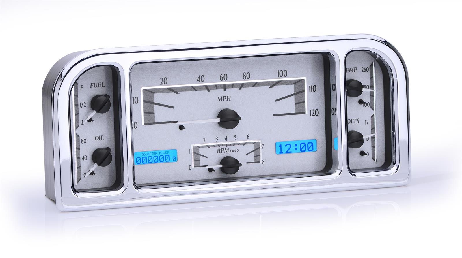 Dakota Digital VHX Series Direct-Fit Analog Gauge Systems VHX-37F-S-B