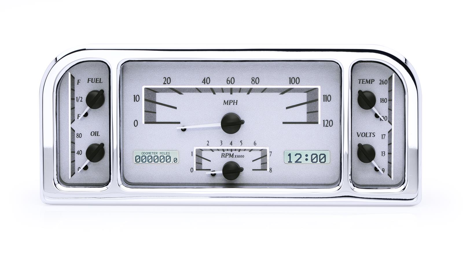Dakota Digital VHX Series Direct-Fit Analog Gauge Systems VHX-37F-S-W
