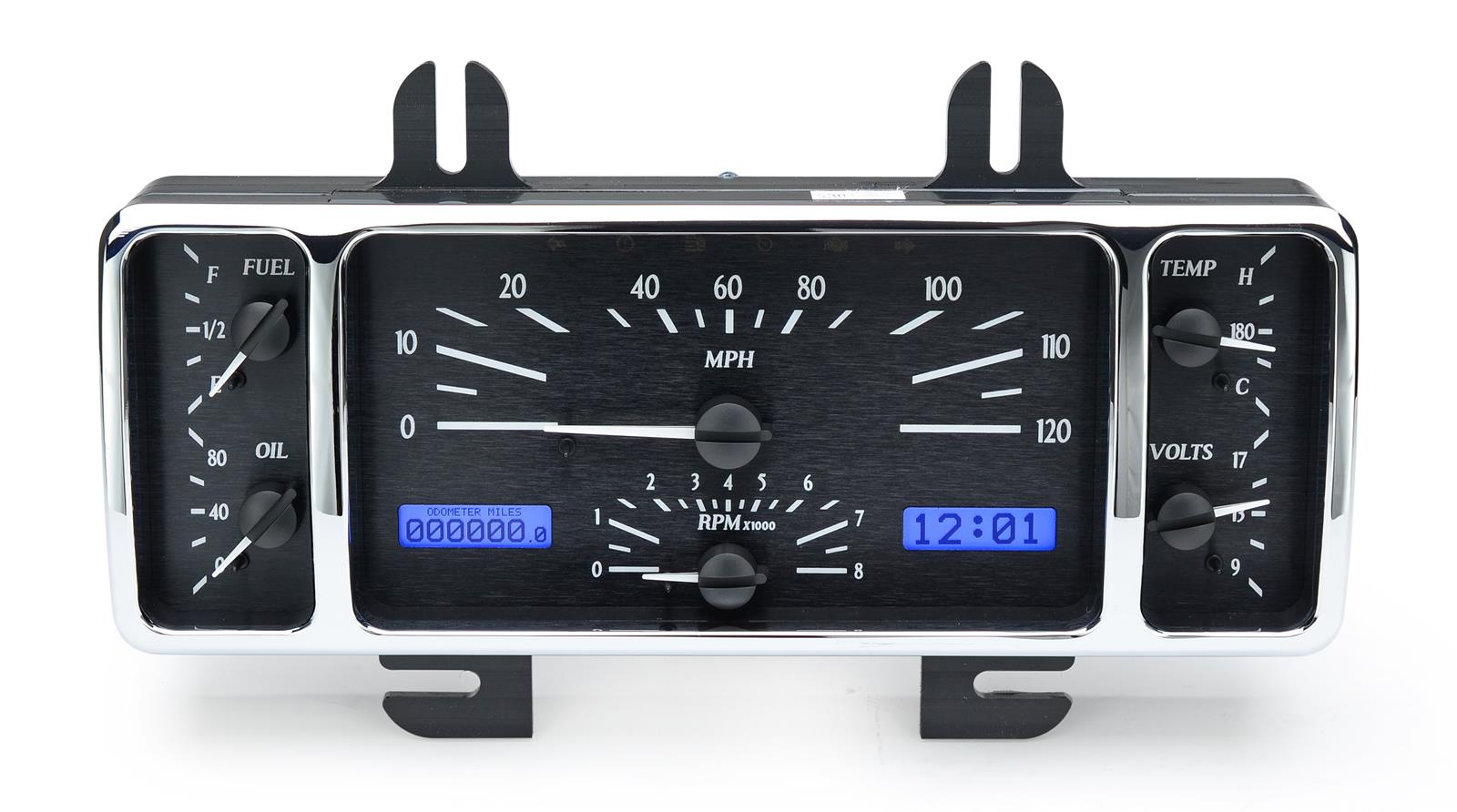 Dakota Digital VHX Series Direct-Fit Analog Gauge Systems VHX-40F-K-B