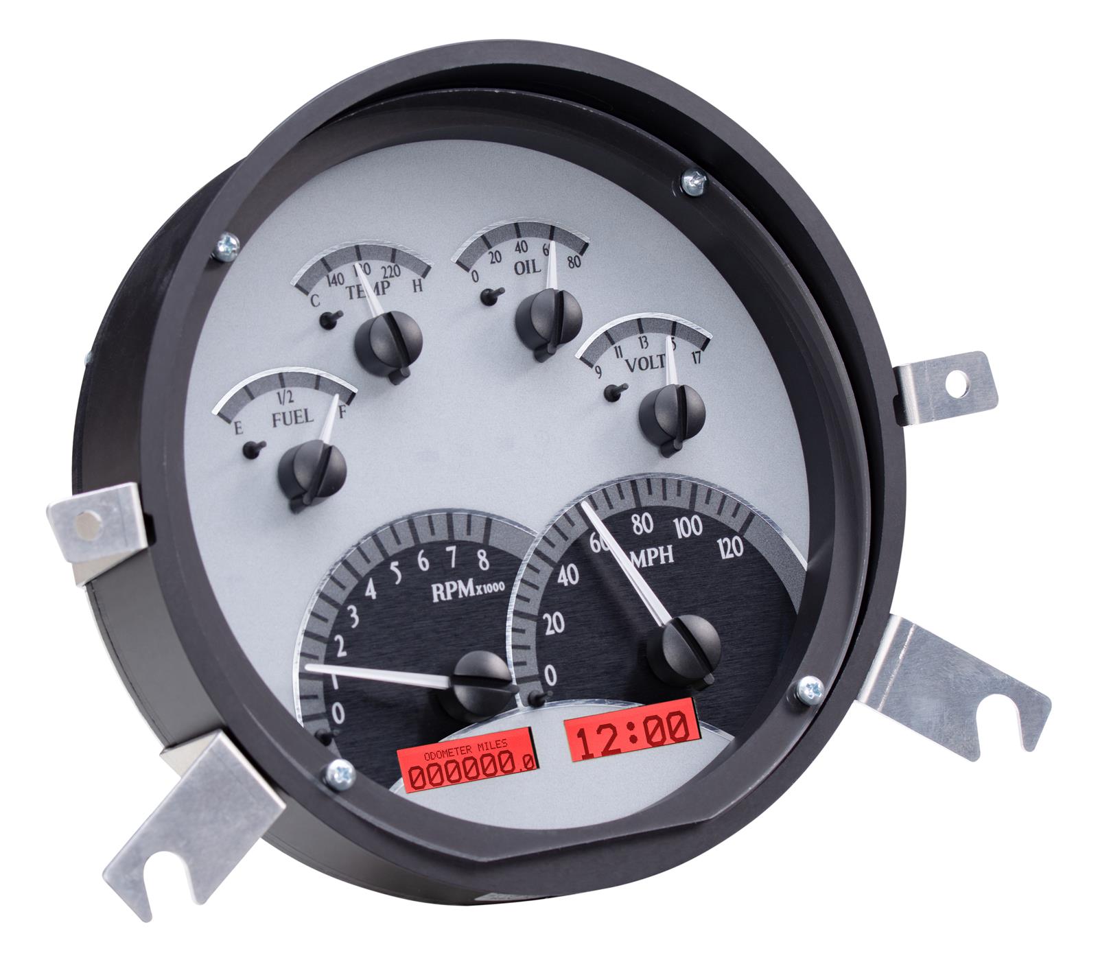 Dakota Digital VHX Series Direct-Fit Analog Gauge Systems VHX-49C-S-R