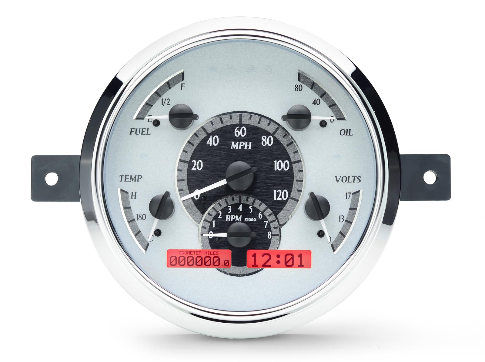 Dakota Digital VHX Series Direct-Fit Analog Gauge Systems VHX-49F-S-R