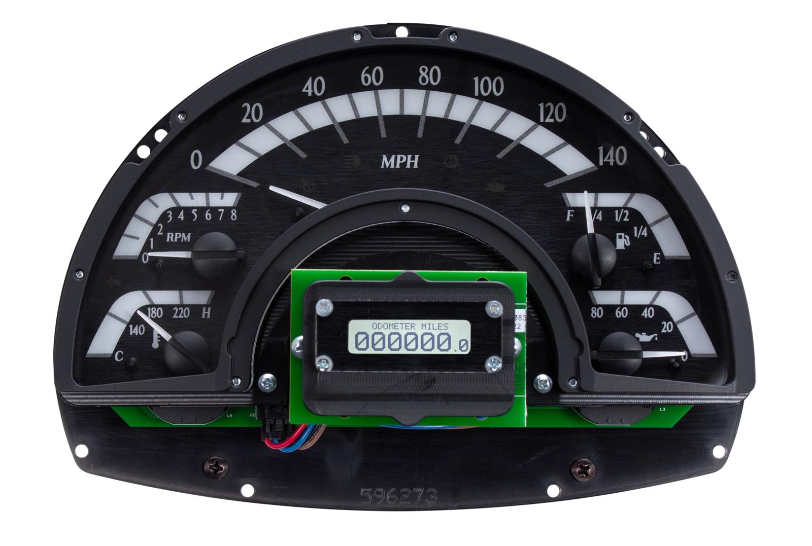 Dakota Digital VHX Series Direct-Fit Analog Gauge Systems VHX-49O-K-W