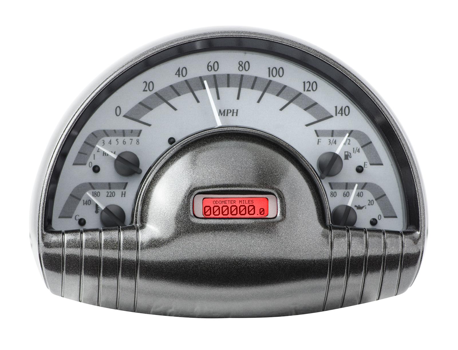 Dakota Digital VHX Series Direct-Fit Analog Gauge Systems VHX-49O-S-R