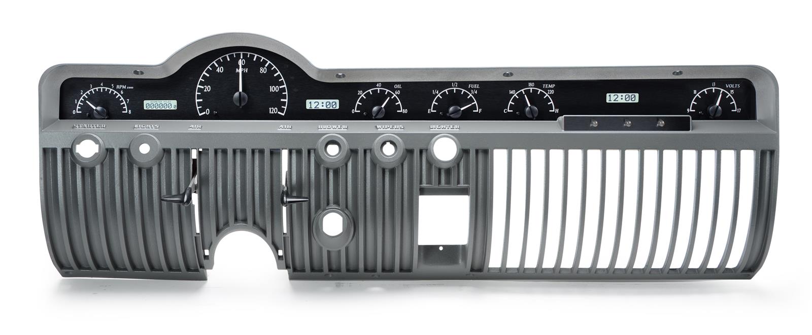 Dakota Digital VHX Series Direct-Fit Analog Gauge Systems VHX-50M-K-W