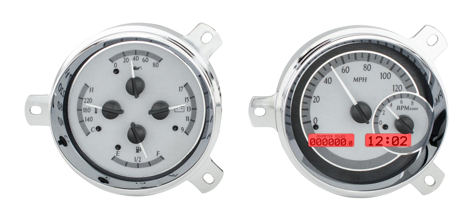 Dakota Digital VHX Series Direct-Fit Analog Gauge Systems VHX-51C-S-R