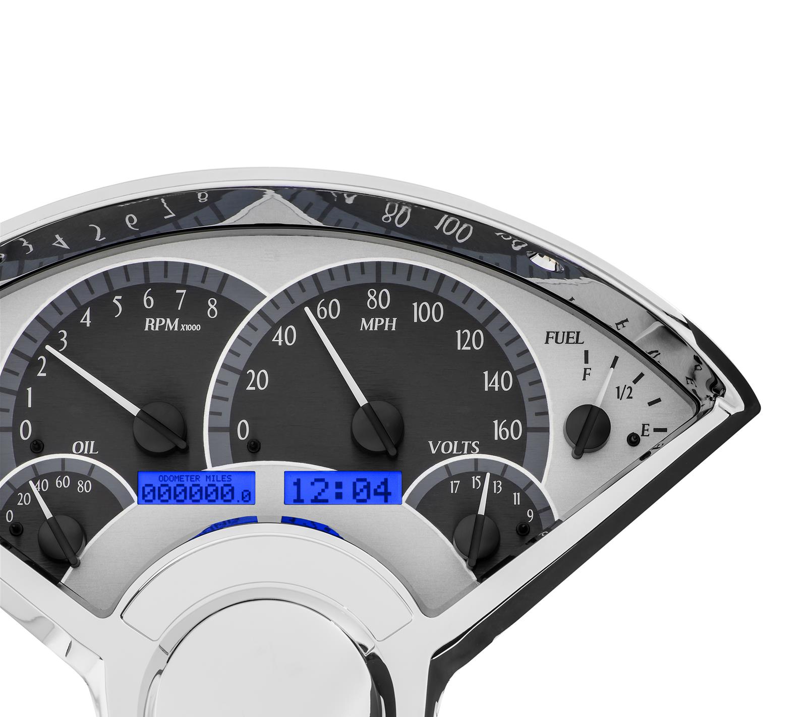 Dakota Digital VHX Series Direct-Fit Analog Gauge Systems VHX-55C-S-B