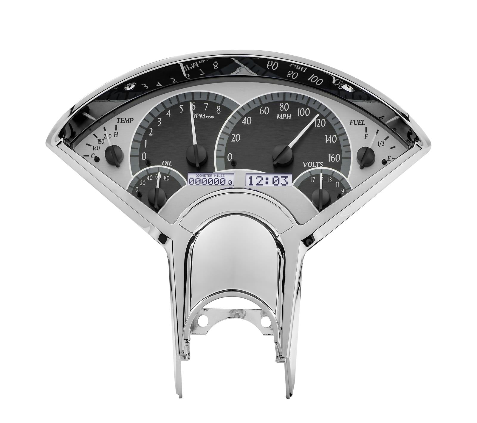 Dakota Digital VHX Series Direct-Fit Analog Gauge Systems VHX-55C-S-W