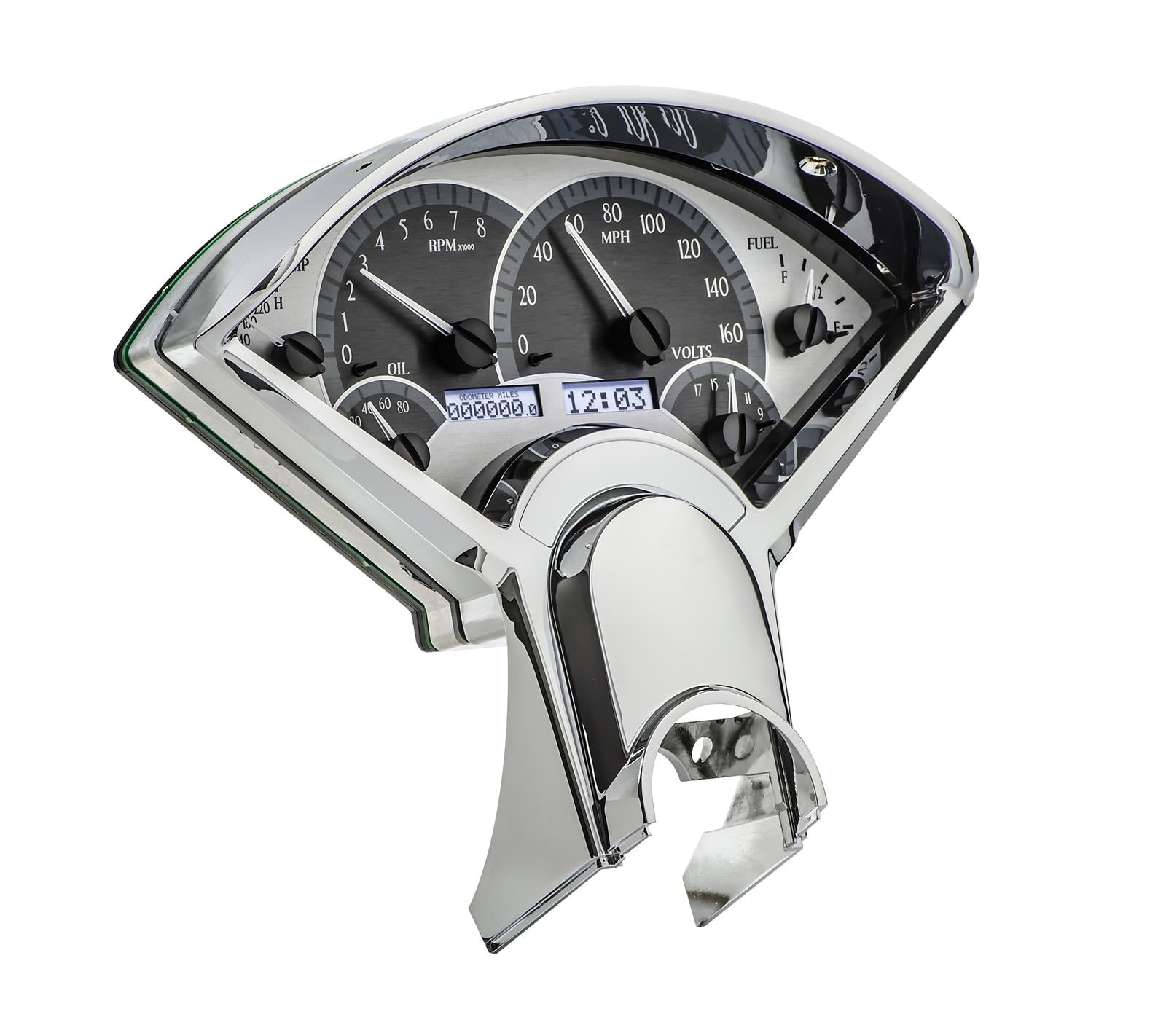 Dakota Digital VHX Series Direct-Fit Analog Gauge Systems VHX-55C-S-W