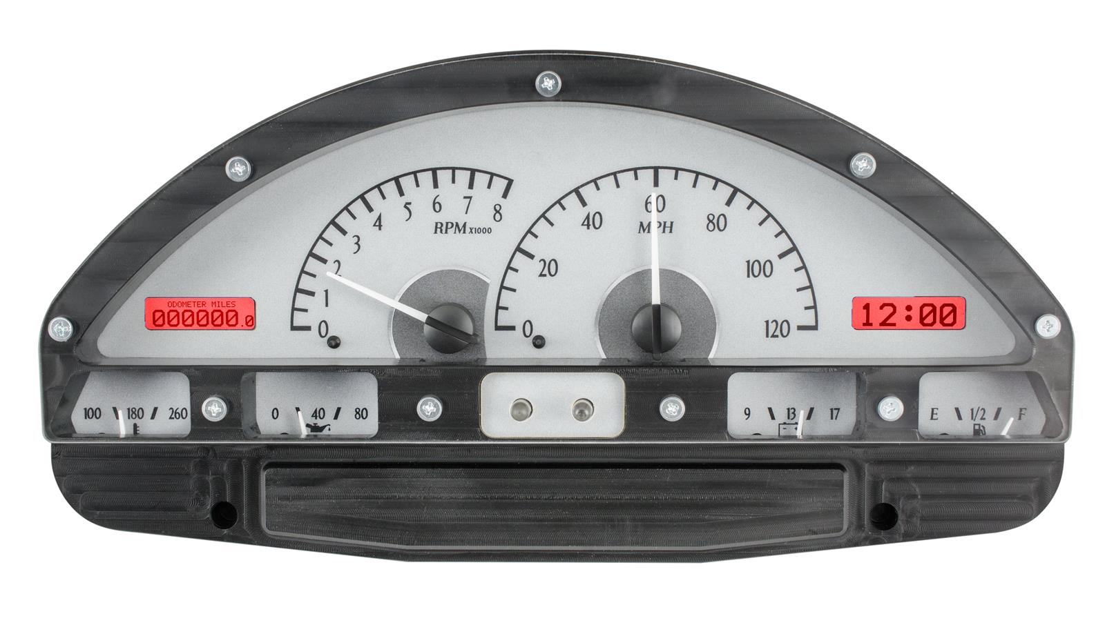 Dakota Digital VHX Series Direct-Fit Analog Gauge Systems VHX-56F-PU-S-R