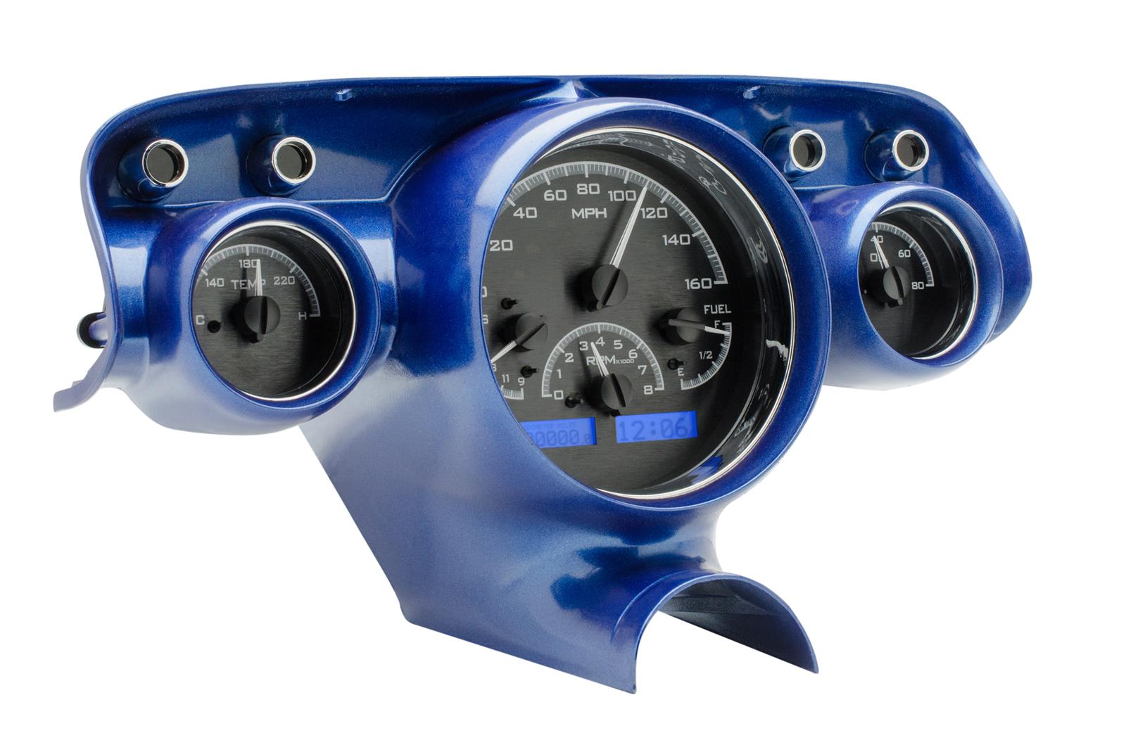 Dakota Digital VHX Series Direct-Fit Analog Gauge Systems VHX-57C-K-B