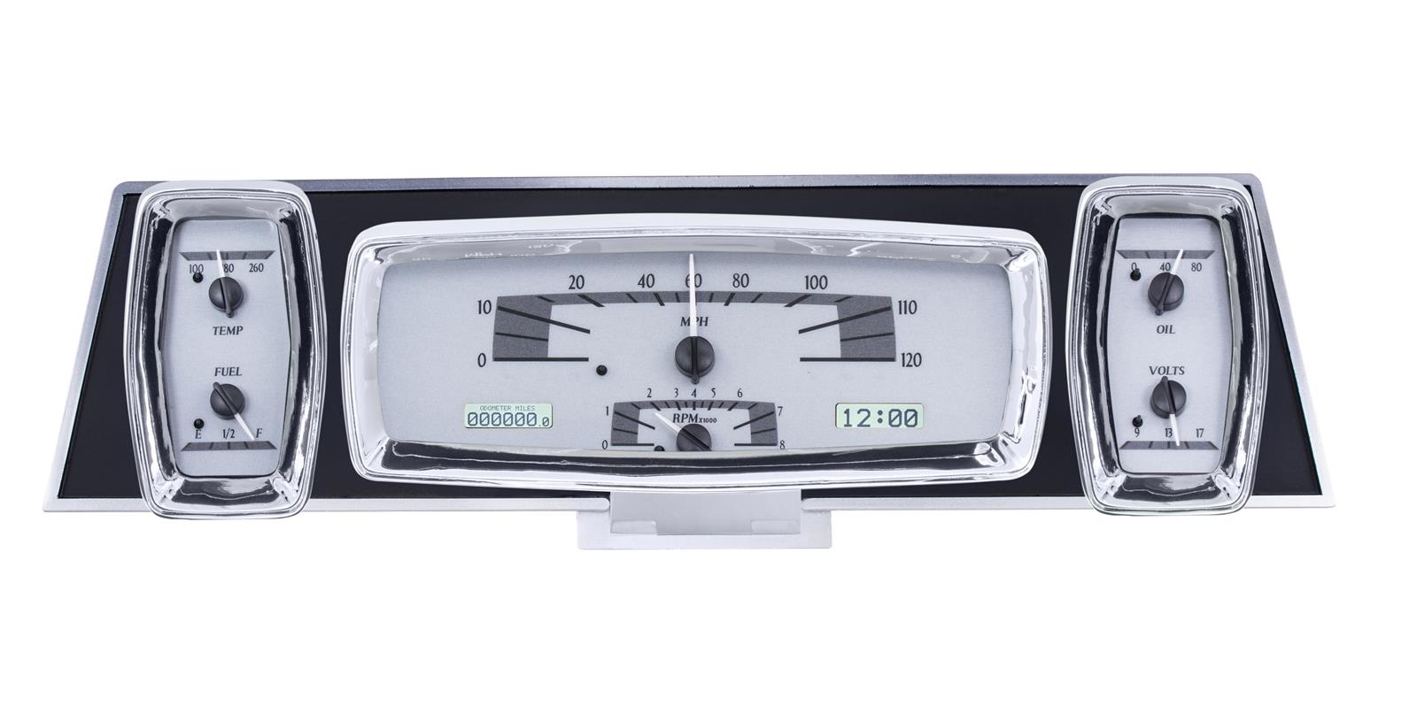 Dakota Digital VHX Series Direct-Fit Analog Gauge Systems VHX-61L-S-W