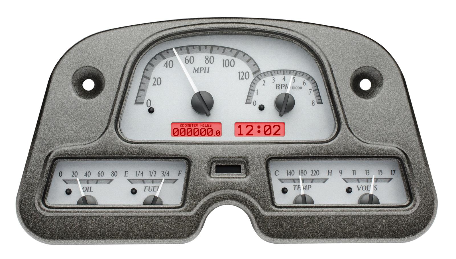 Dakota Digital VHX Series Direct-Fit Analog Gauge Systems VHX-62T-FJ-S-R