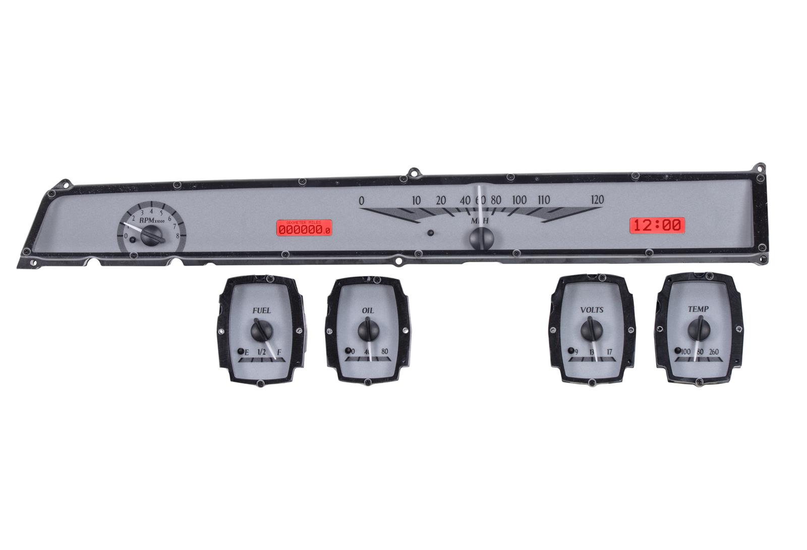 Dakota Digital VHX Series Direct-Fit Analog Gauge Systems VHX-64L-S-R