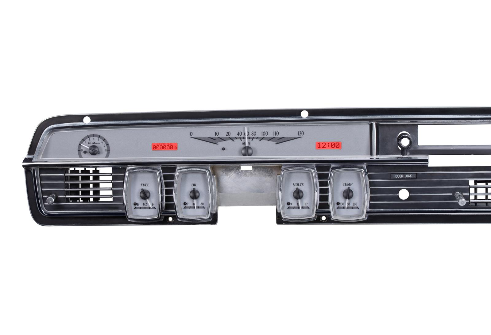 Dakota Digital VHX Series Direct-Fit Analog Gauge Systems VHX-64L-S-R