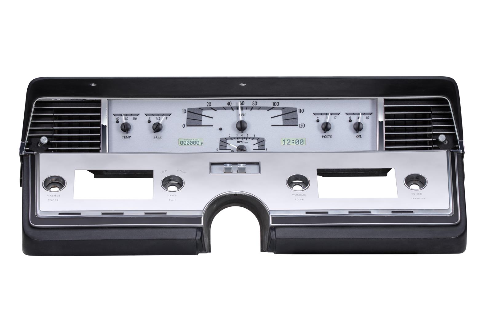 Dakota Digital VHX Series Direct-Fit Analog Gauge Systems VHX-66L-S-W