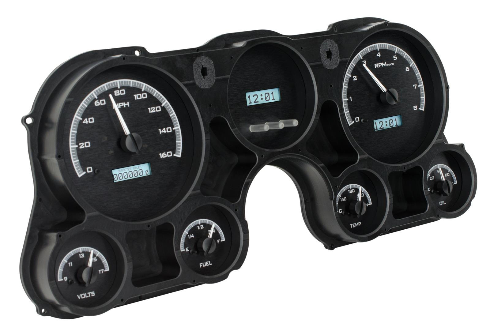 Dakota Digital VHX Series Direct-Fit Analog Gauge Systems VHX-67C-PU-K-B