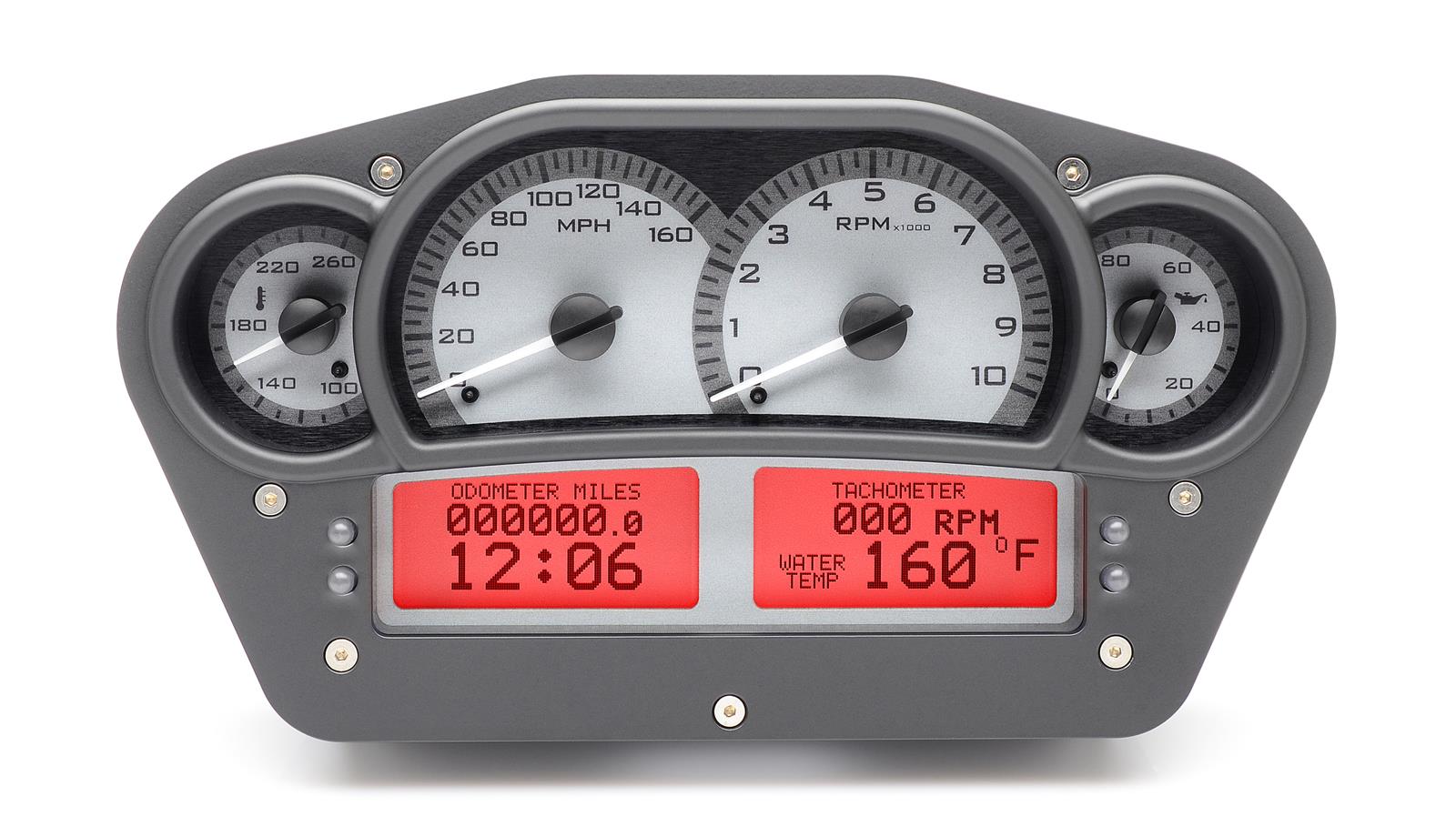 Dakota Digital VHX Series Universal Race-Inspired Analog Gauge Kits VHX-1100-S-R
