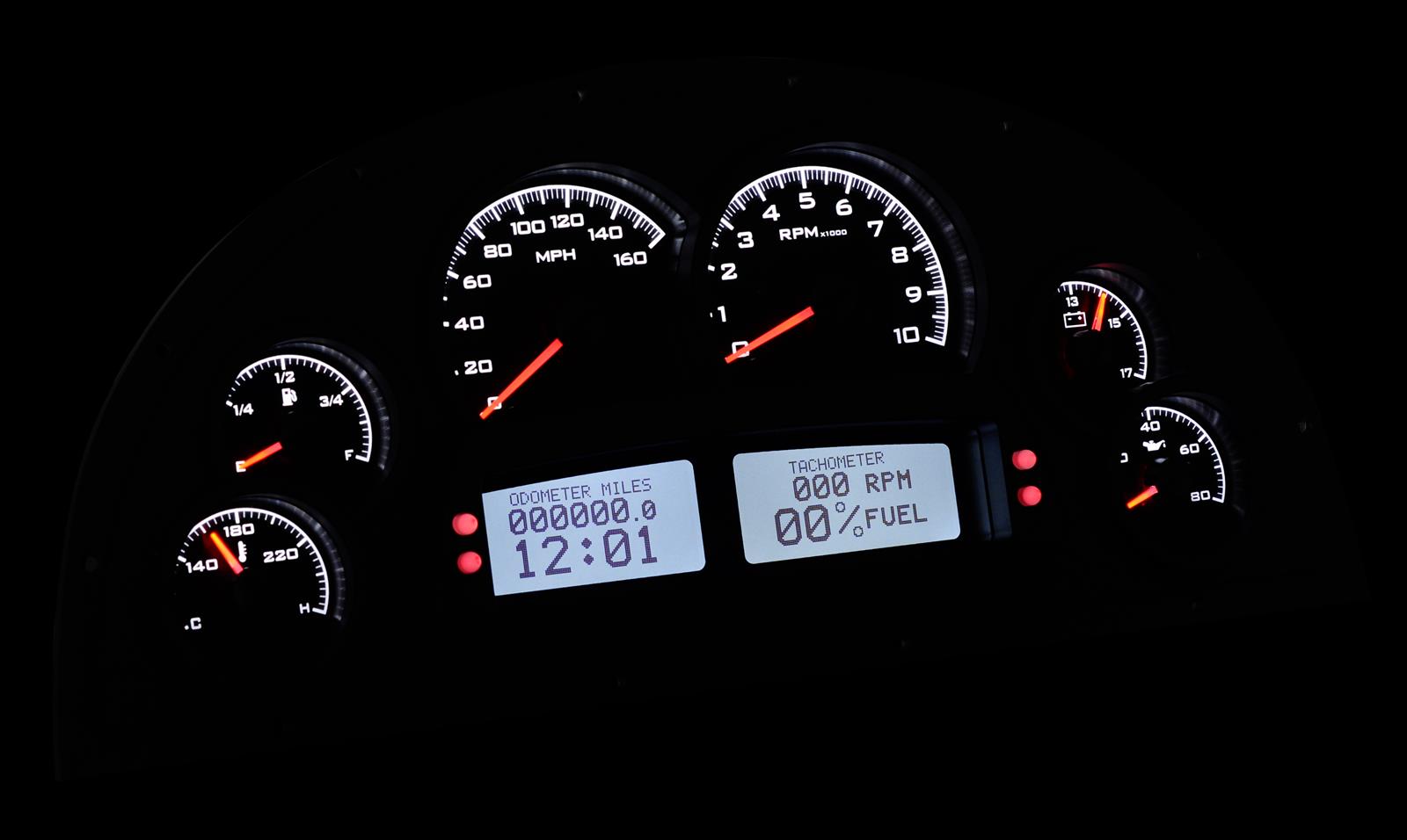 Dakota Digital VHX Series Marquez Designs Analog Gauge Kits VHX-1200-S-R