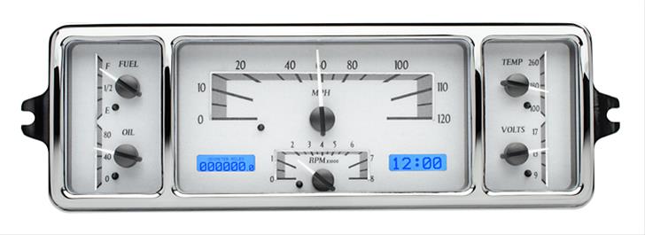 Dakota Digital VHX Series Direct-Fit Analog Gauge Systems VHX-39C-S-B